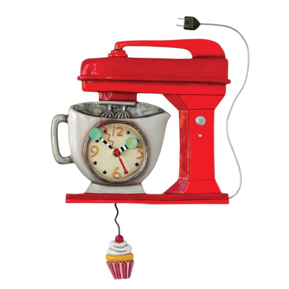 NIB Vintage Mixer Clock
